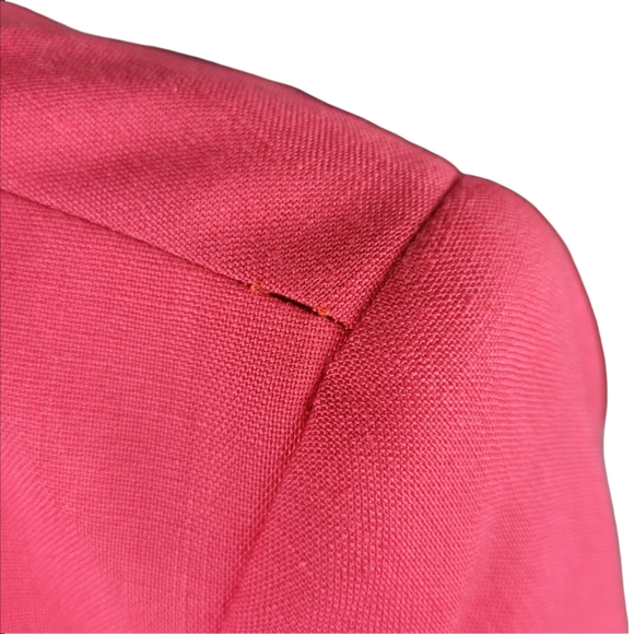 Vintage OLEG CASSINI Blazer Jacket Long Button Up Gold Buttons - Picture 11 of 11